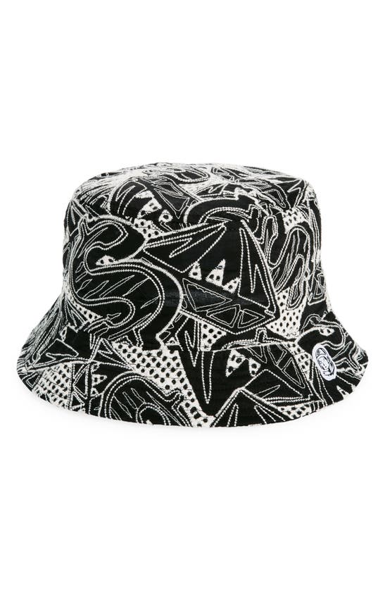 Billionaire Boys Club Dolla Embroidered Bucket Hat In Black
