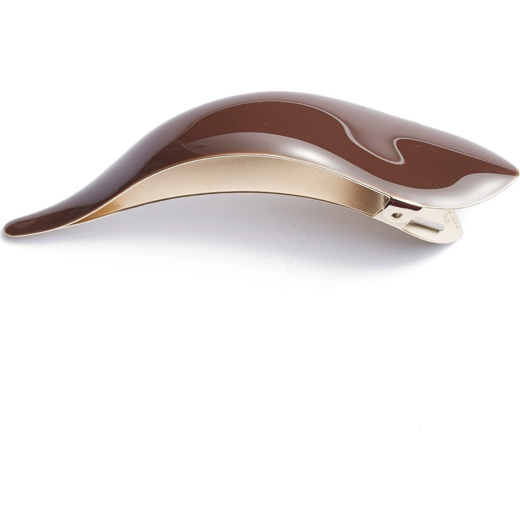Ficcare Maximas Silky Hair Clip In Silky Dark Brown/gold