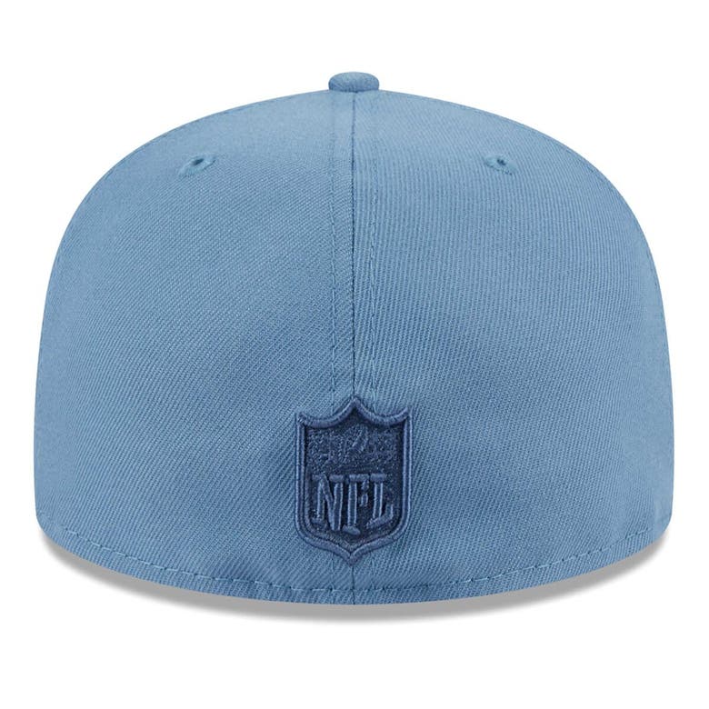 Shop New Era Blue New England Patriots Color Pack 59fifty Fitted Hat