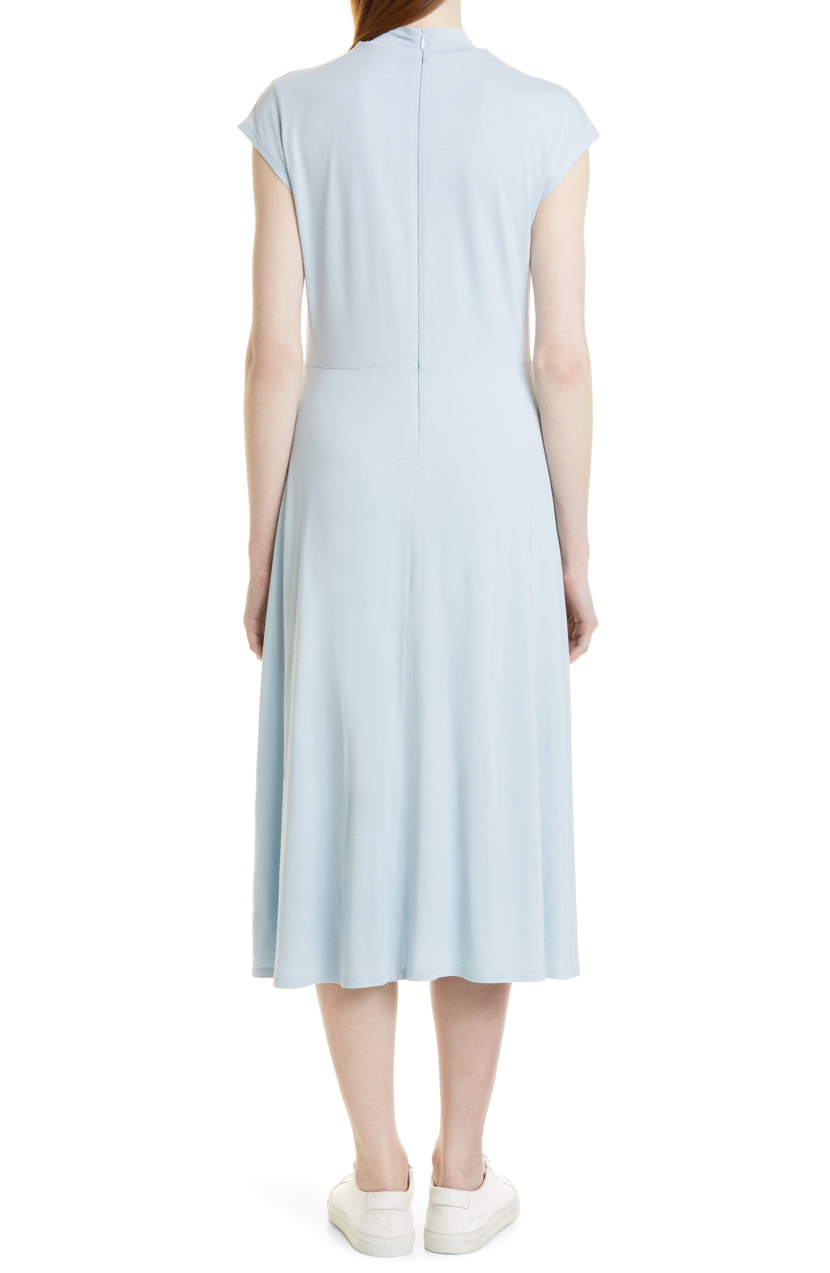 BOSS Ellira Cap Sleeve Midi Dress 