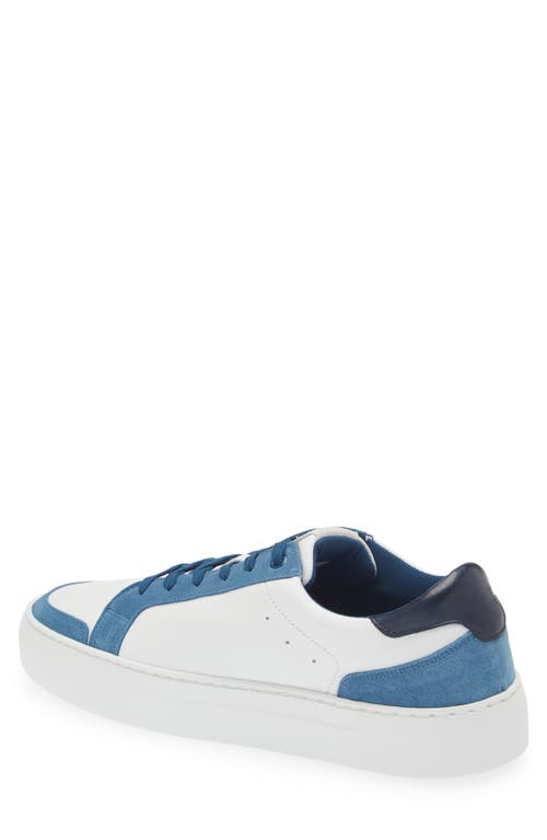 Shop G Brown Dynamic Low Top Sneaker In White/blue