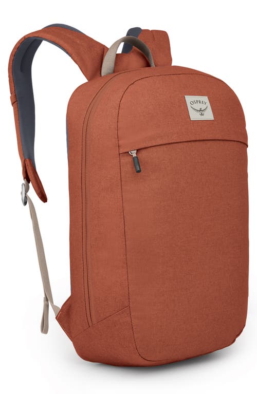 Shop Osprey Arcane Water Repellent Large Day Pack In Porcelain Orange Heather