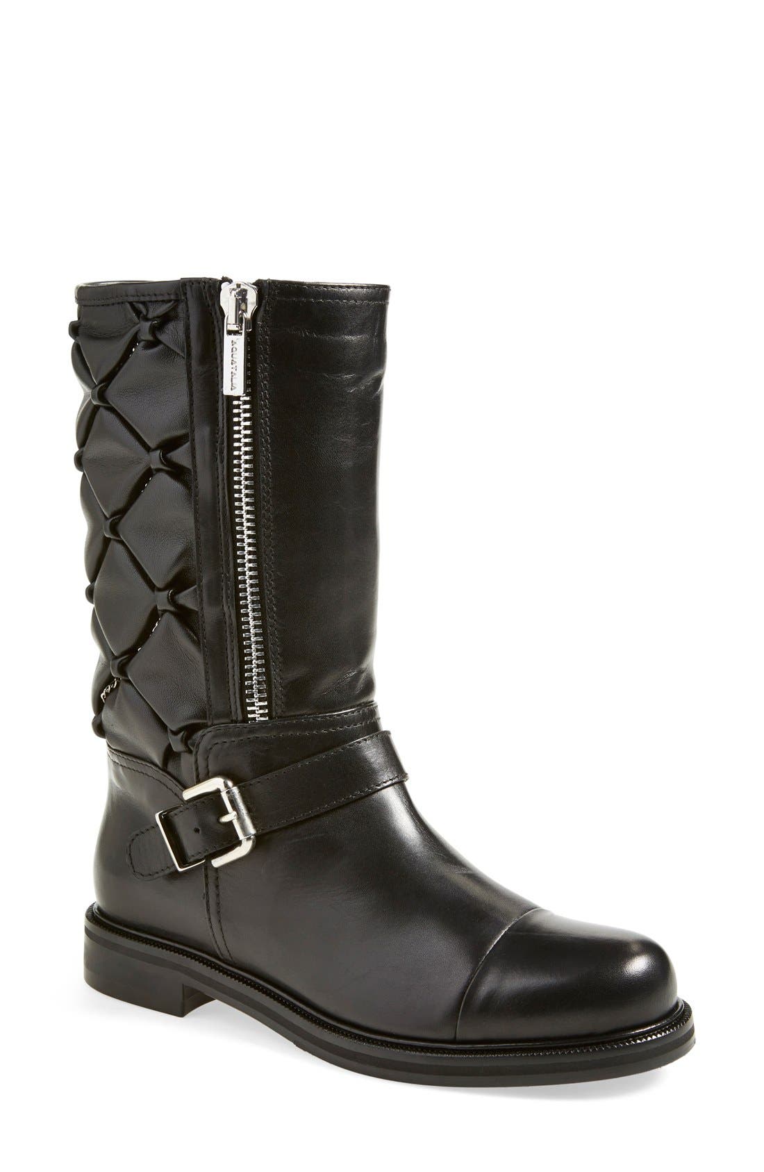aquatalia quilted boots