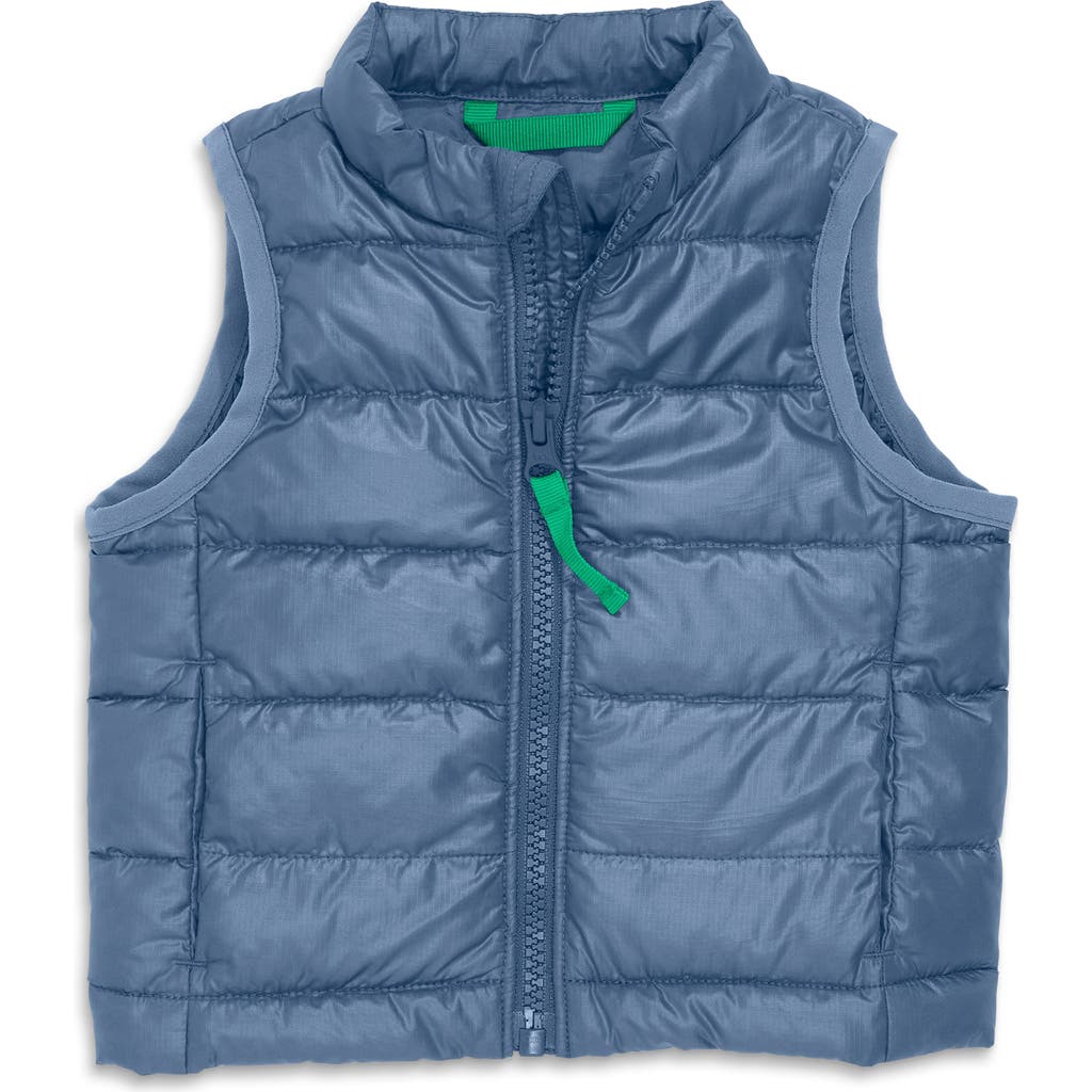 Primary Baby Lightweight Puffer Vest In Dusk