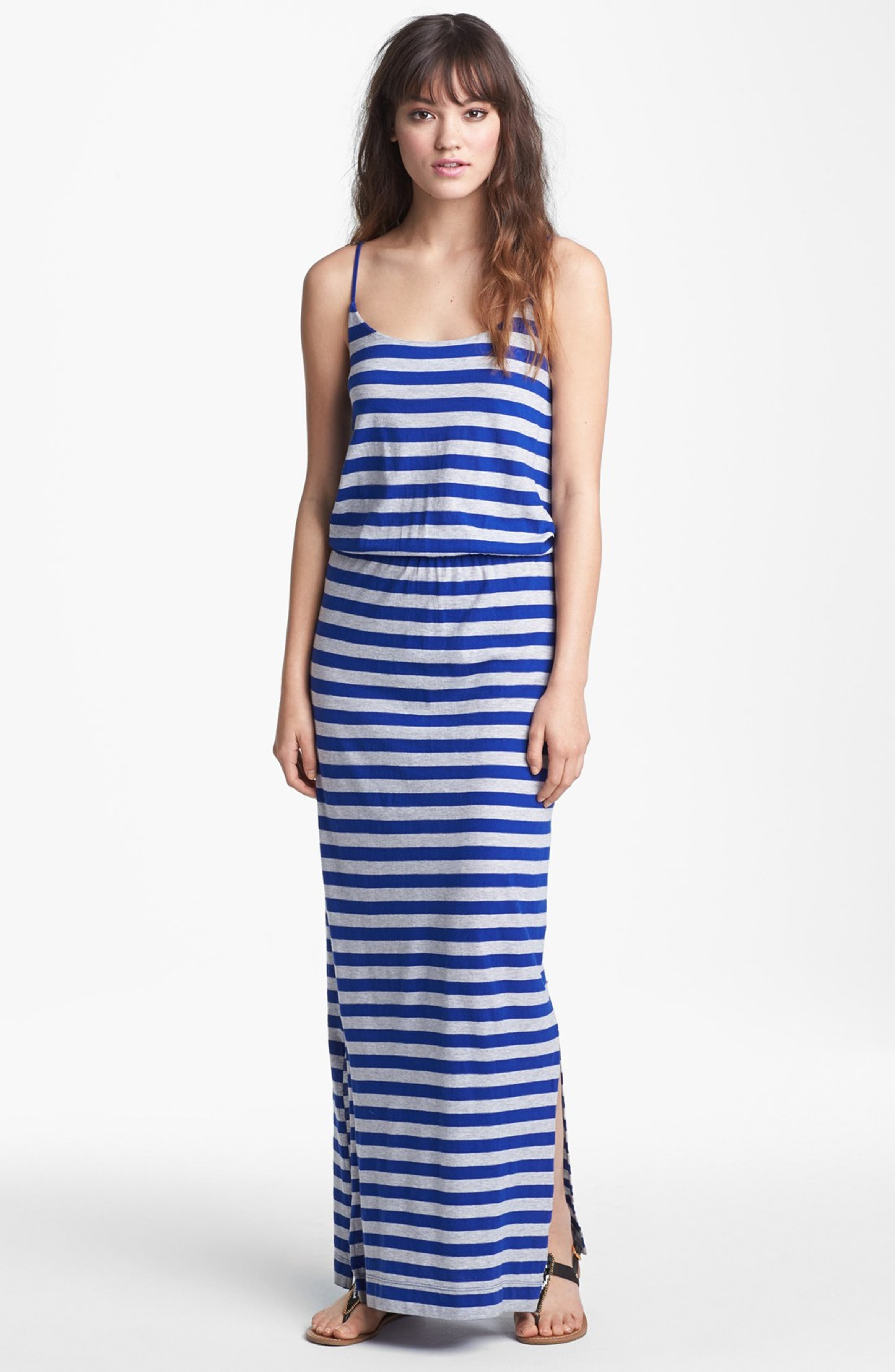 French Connection 'Totem' Stripe Jersey Maxi Dress | Nordstrom