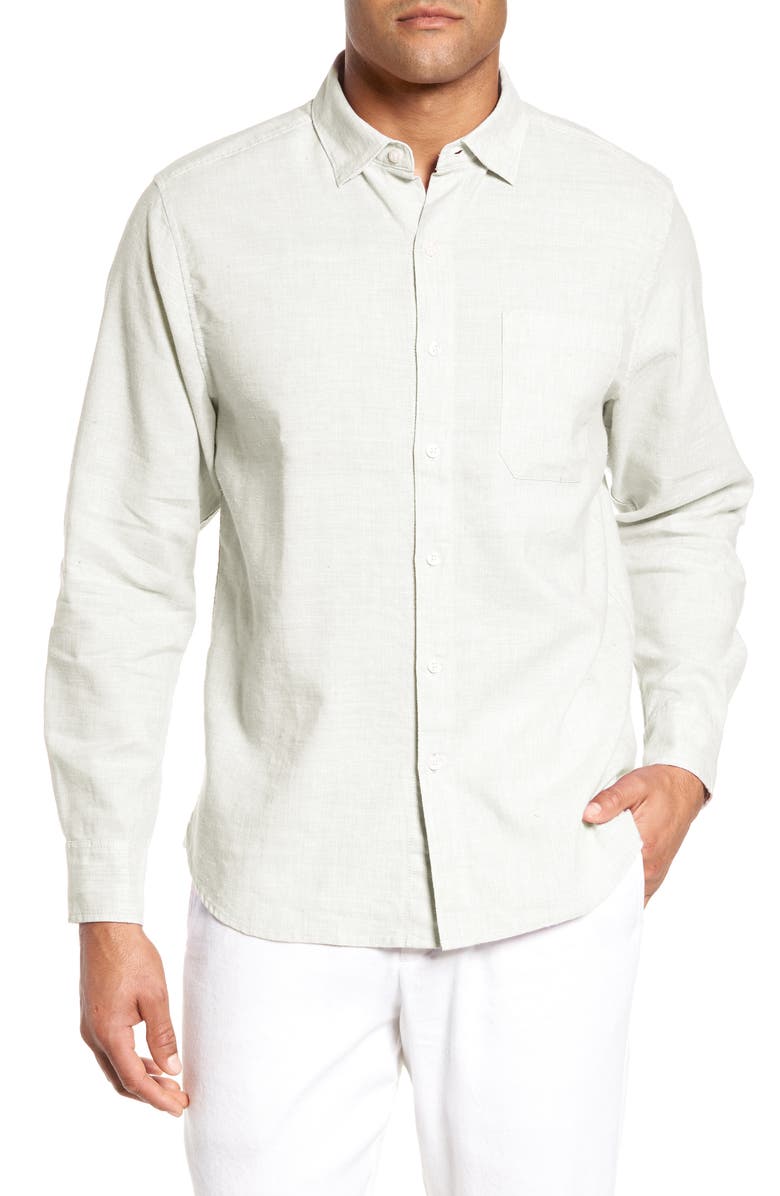 Tommy Bahama Lanai Tides Classic Fit Linen Blend Shirt | Nordstrom