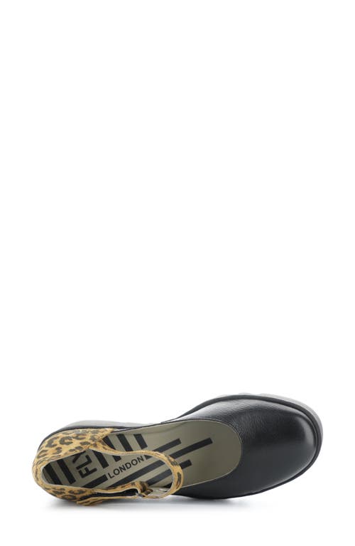 FLY LONDON FLY LONDON BAWO PLATFORM WEDGE PUMP