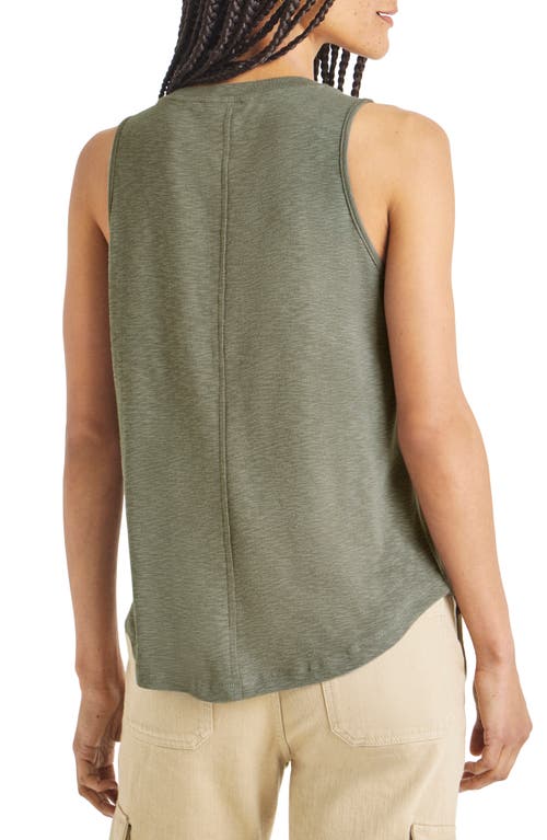 Shop Splendid Acadia Slub Cotton Tank In Soft Vob