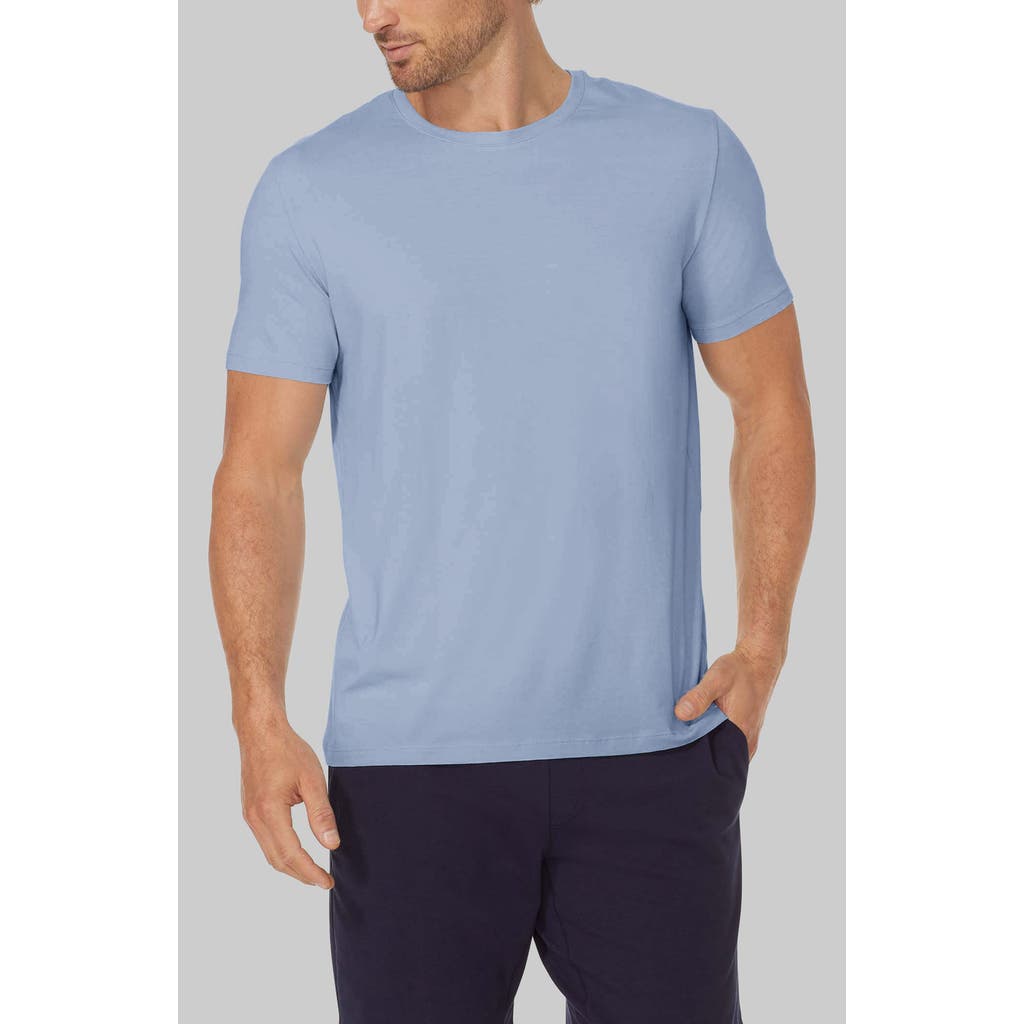 Tommy John Second Skin Crewneck T-shirt In Country Blue