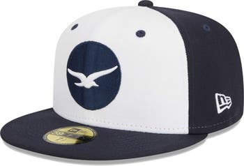 Men's Pensacola Blue Wahoos New Era Red/Blue Theme Night 59FIFTY Fitted Hat