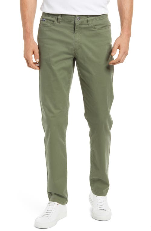 Voyager Straight Leg Pants in Caper Green