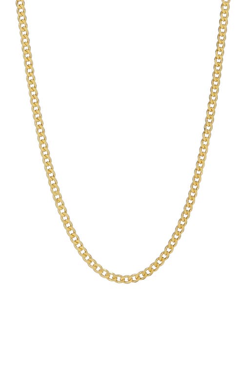 Men's Cuban Chain Necklace in Gold