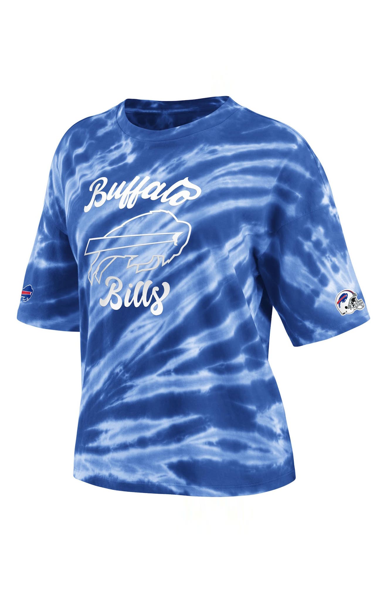 Buffalo Bills Bills Mafia Retro NFL Tie-Dye Shirt SpiderRed / S