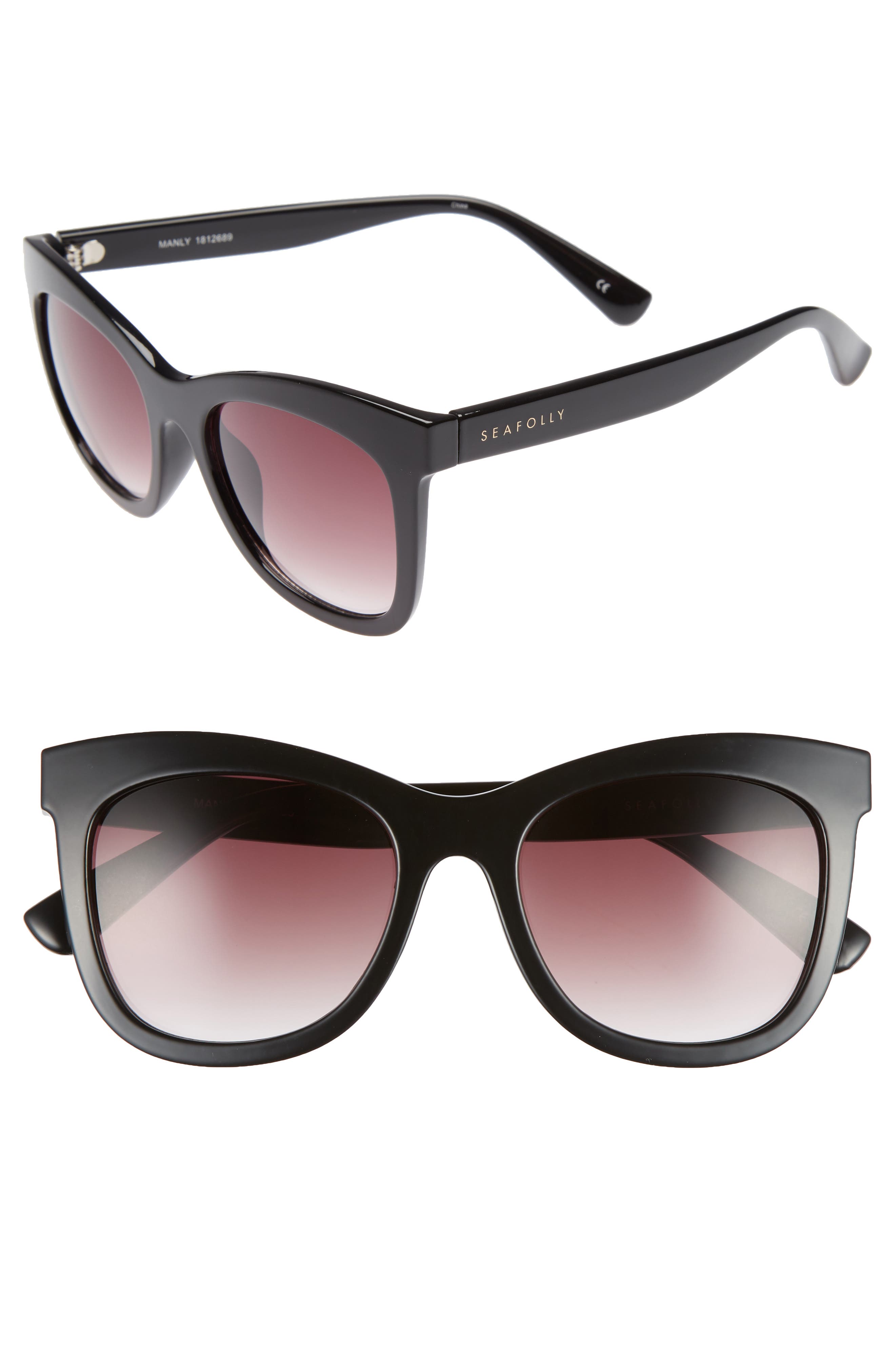 Seafolly Manly 52mm Cat Eye Sunglasses Nordstrom