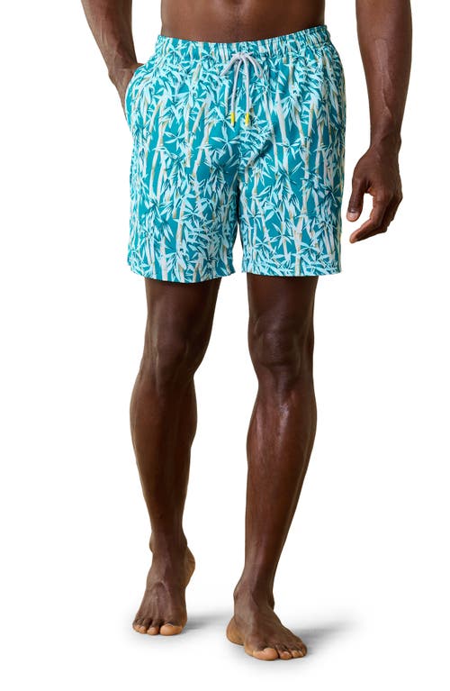 Tommy Bahama Naples Blues Swim Trunks Tropical Turquoise at Nordstrom,