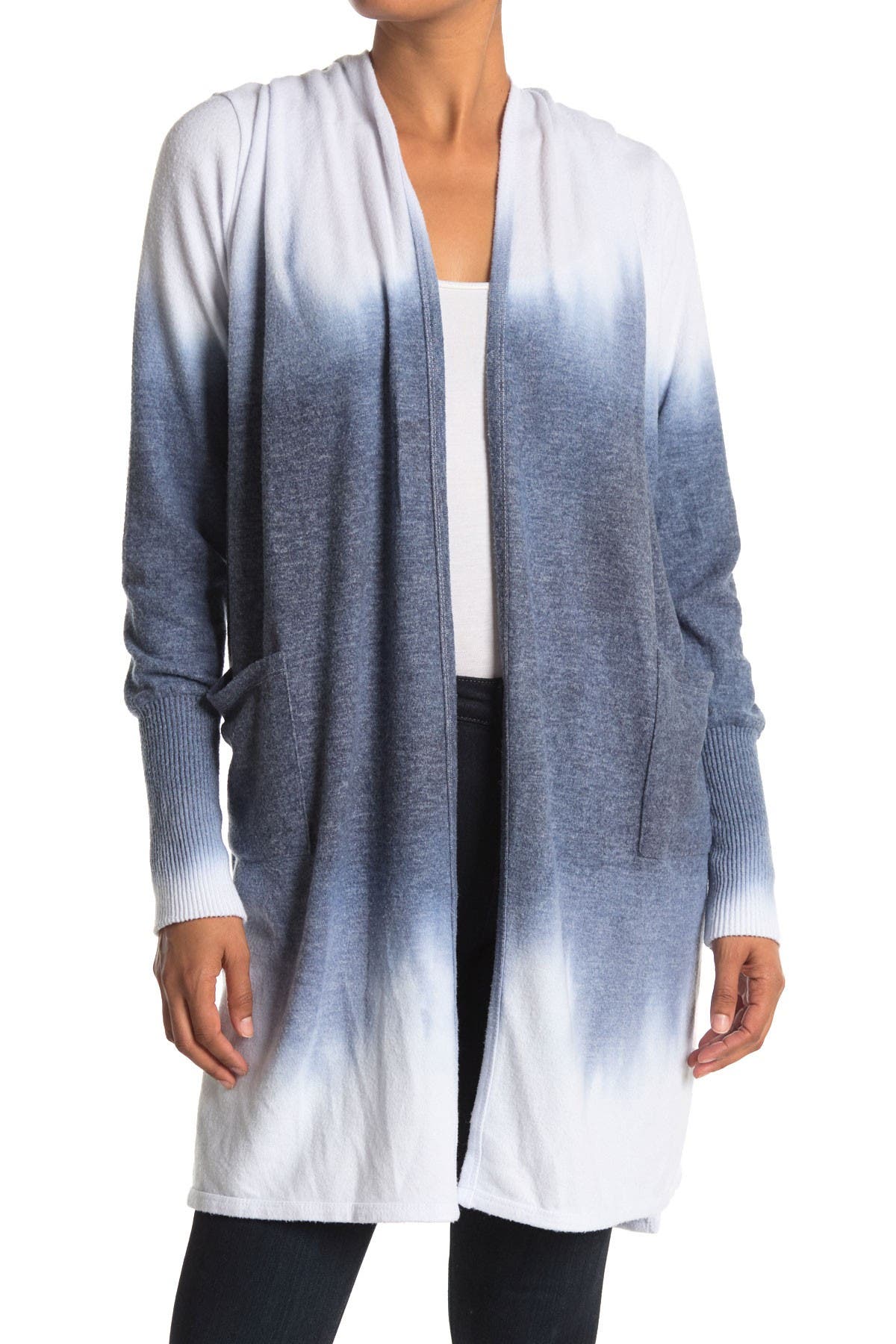 open front tie cardigan