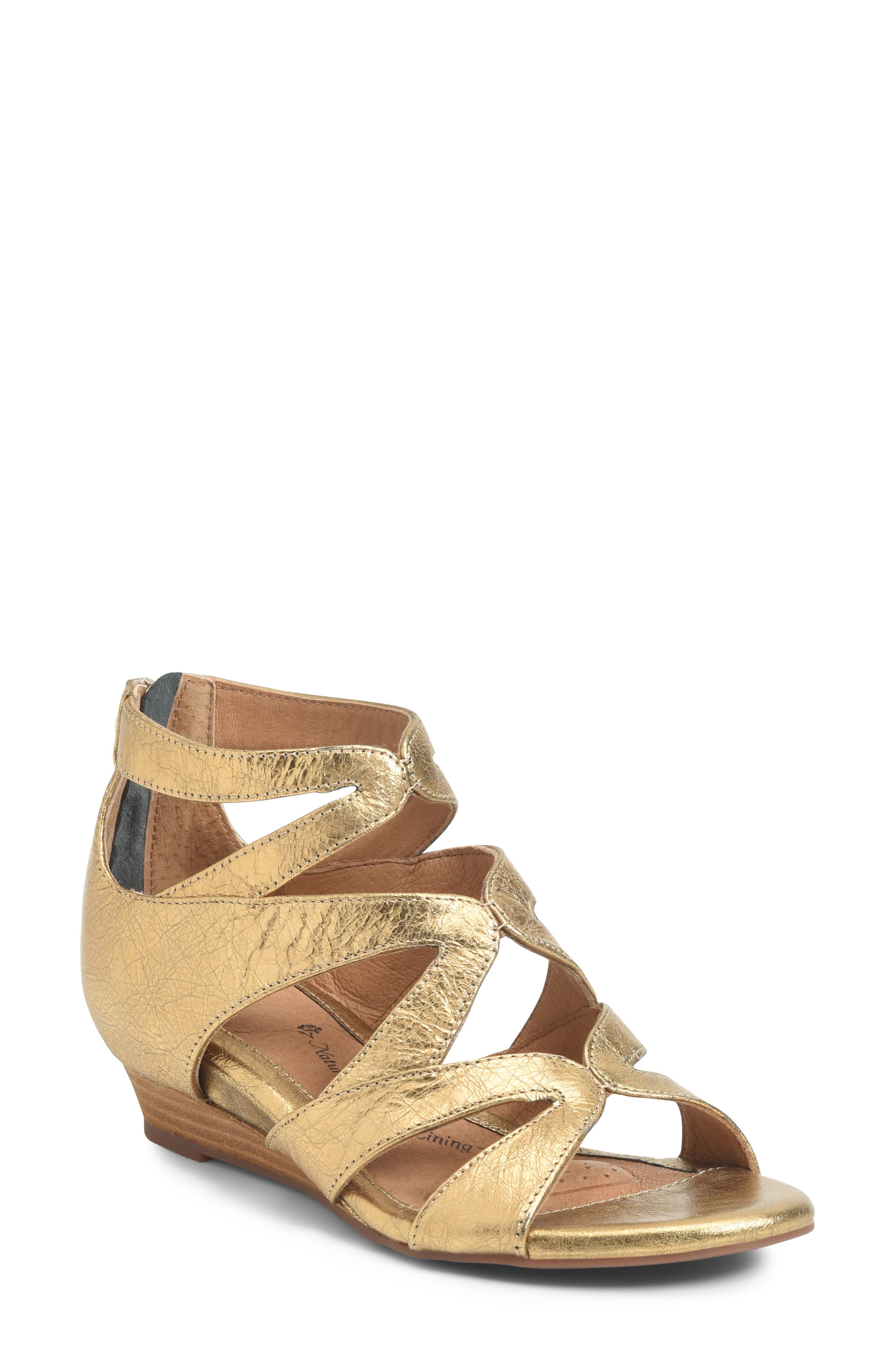 Sofft | Regan Leather Wedge Sandal 