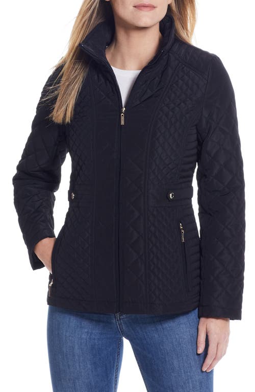 Quilted Jacket in Black
