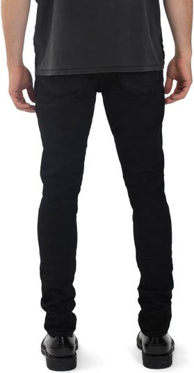 PURPLE BRAND Low Rise Skinny Jeans 'Black