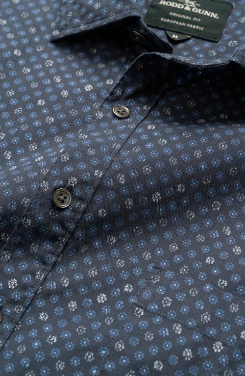 Rodd & Gunn Pinotage Button Front Shirt In Ink