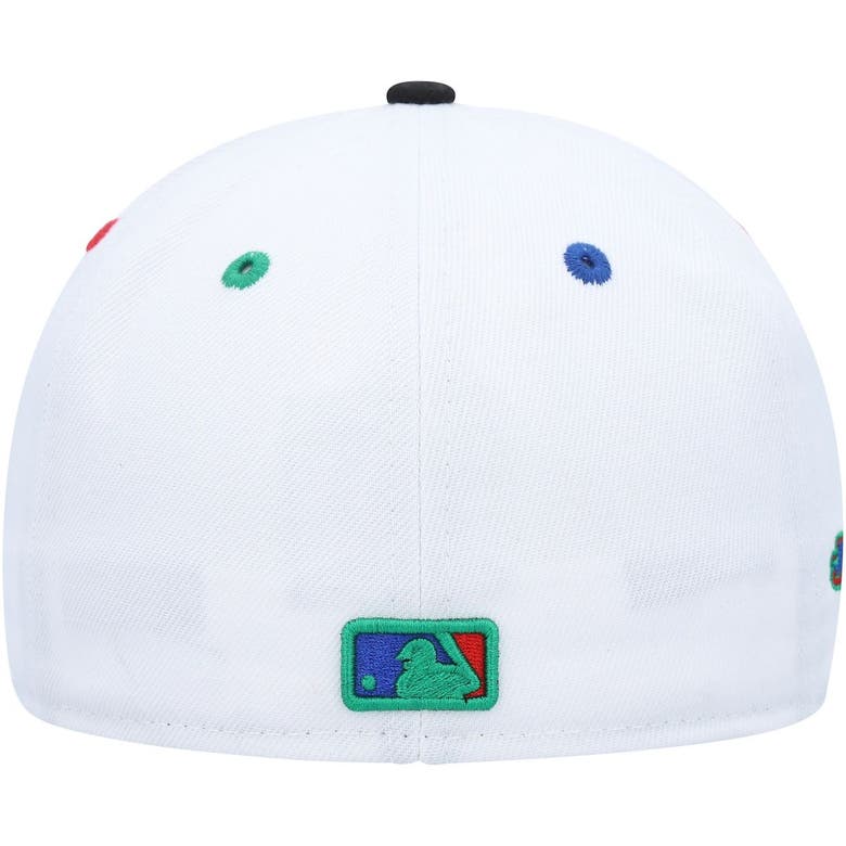 New Era White/black Los Angeles Angels 2002 World Series Primary Eye ...