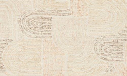 Loloi Milo Collection Rug In Peach/pebble
