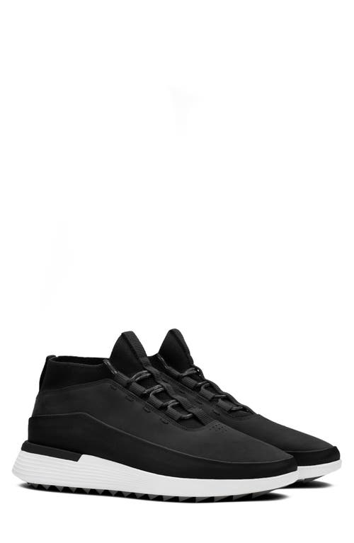 Wolf & Shepherd Crossover™ Mid Wtz Water Resistant Sneaker In Black/white