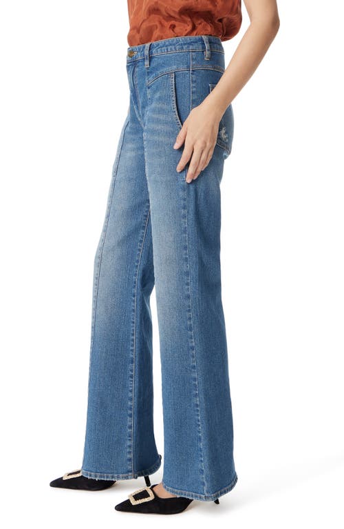 Sam Edelman Bay Flare Jeans In Trilogy