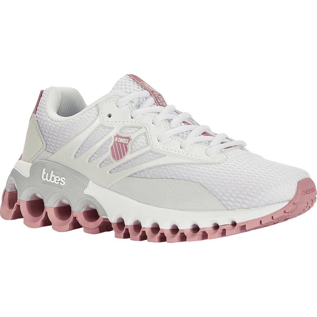 K-swiss Tubes Sport Running Shoe In Wht/dawn Blu/fxglve