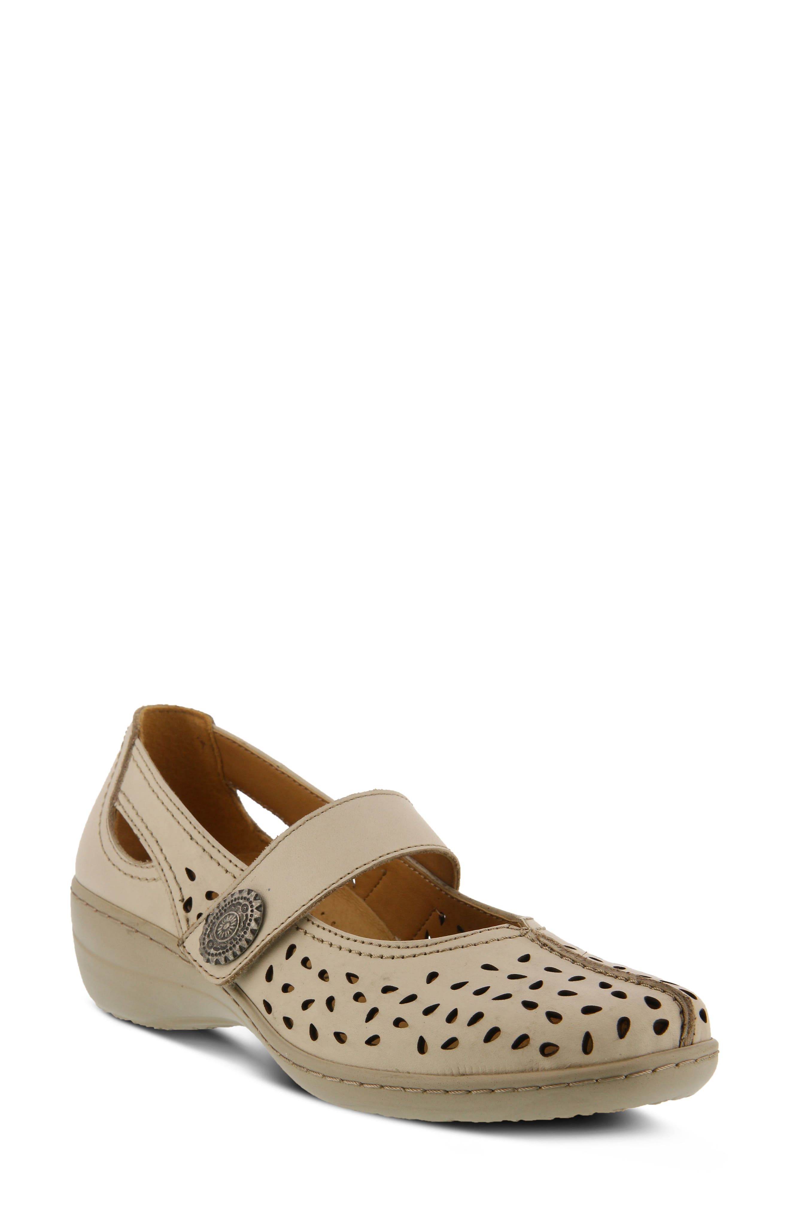Spring Step Lorona Mary Jane Pump - Brown