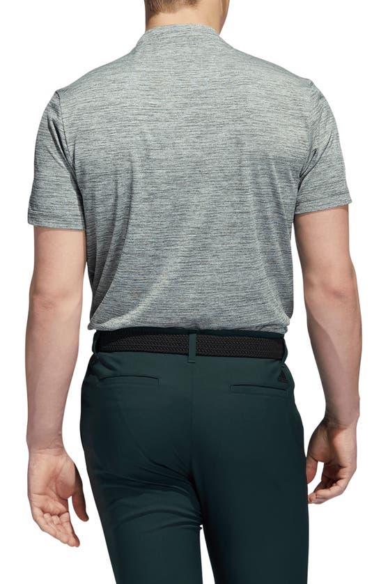 Adidas Golf Henley Golf Polo In Shadow Green/ Linen Green | ModeSens