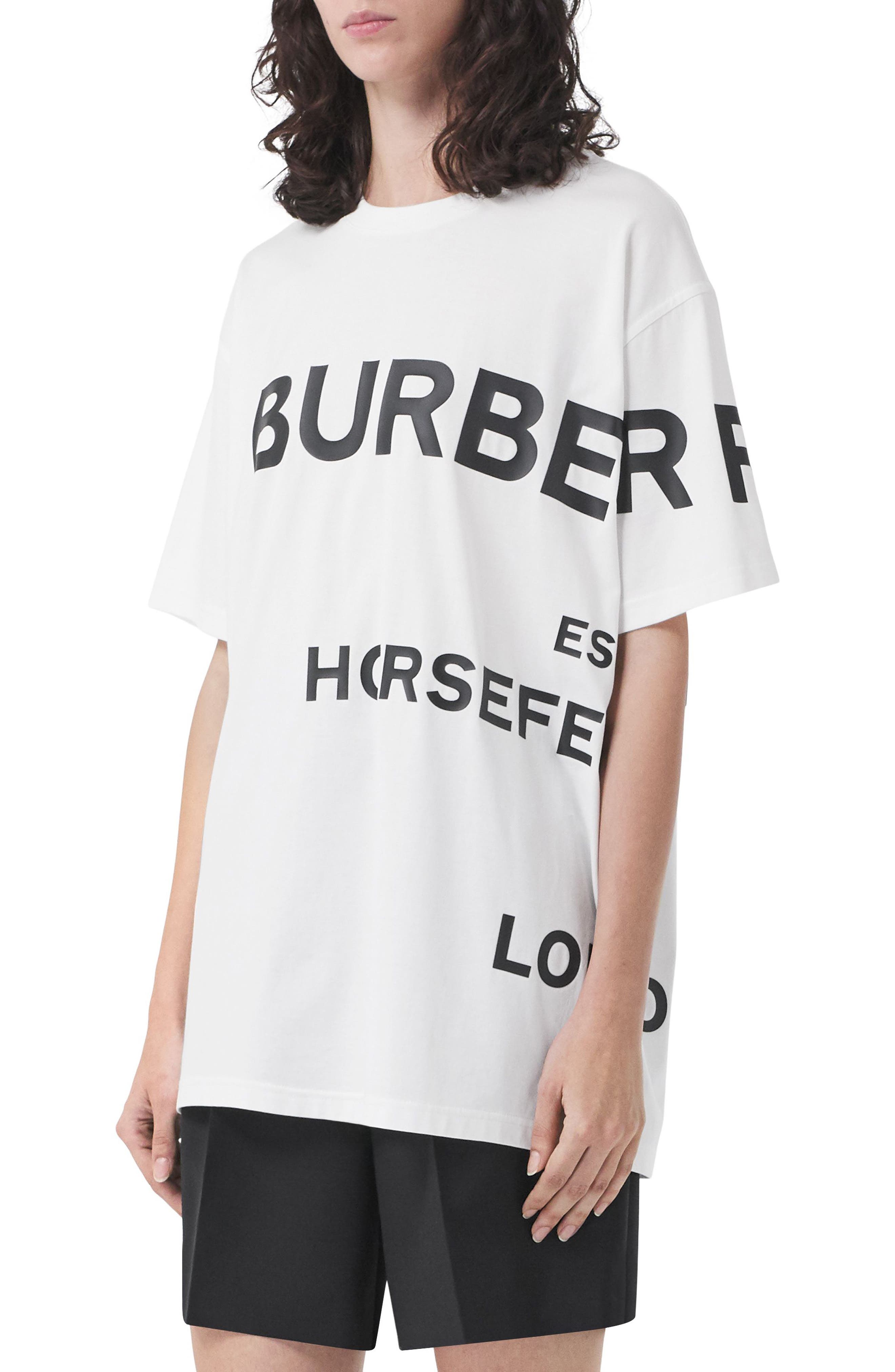 ladies burberry t shirt