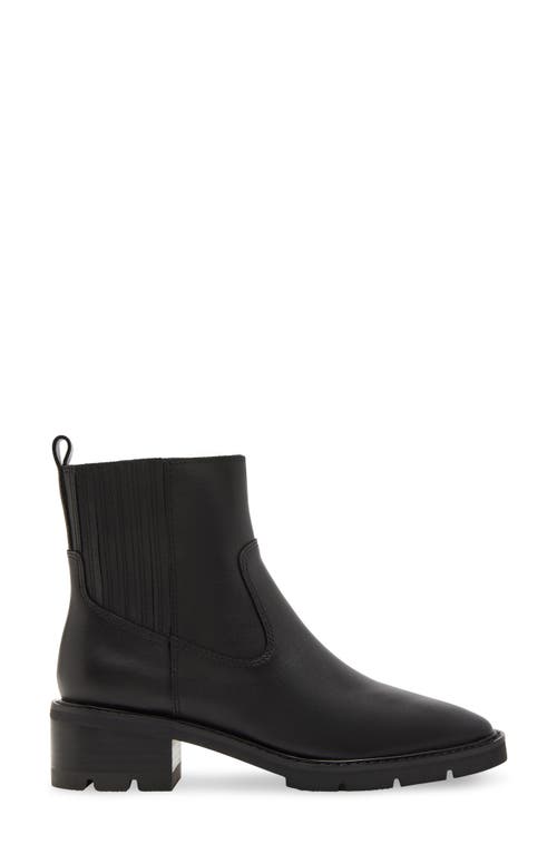 Blondo Heartly Block Heel Boot In Black Leather
