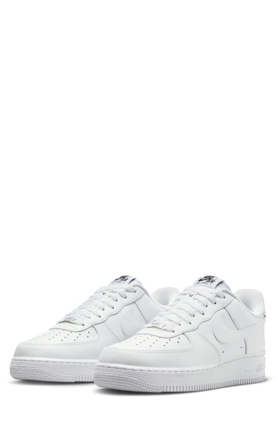 Air FORCE 1 '07 FLY EASE 'WHITE/WHITE/WHITE' 10