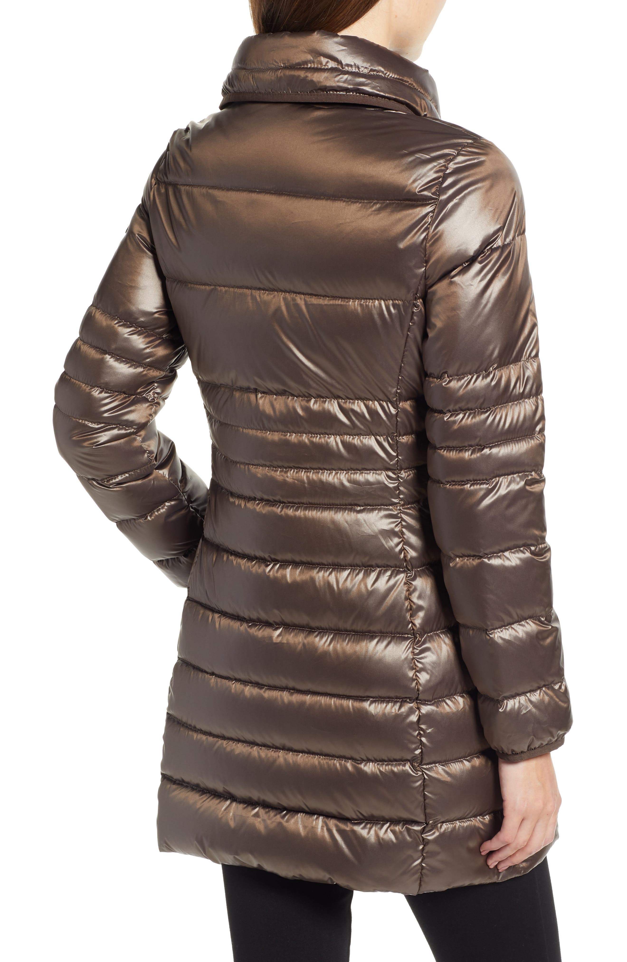 sam edelman asymmetrical puffer jacket