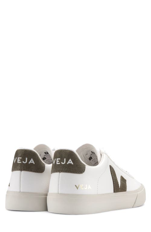 Shop Veja Campo Sneaker In Extra White/khaki