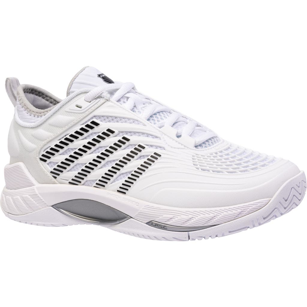 K-swiss Hypercourt Supreme 2 Tennis Shoe In White/vapor Blue/black