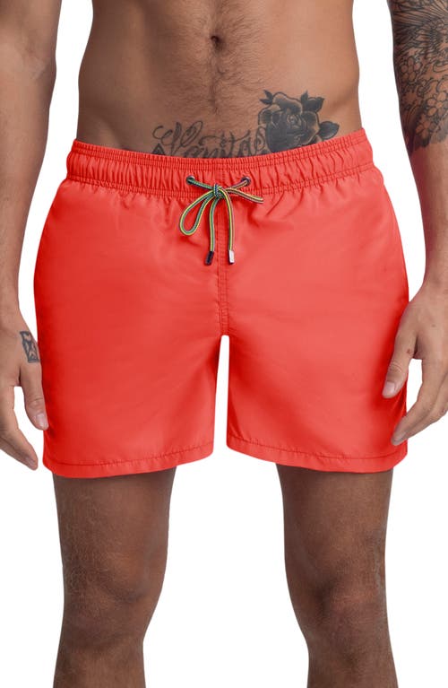 Bugatchi Solid Swim Trunks at Nordstrom,