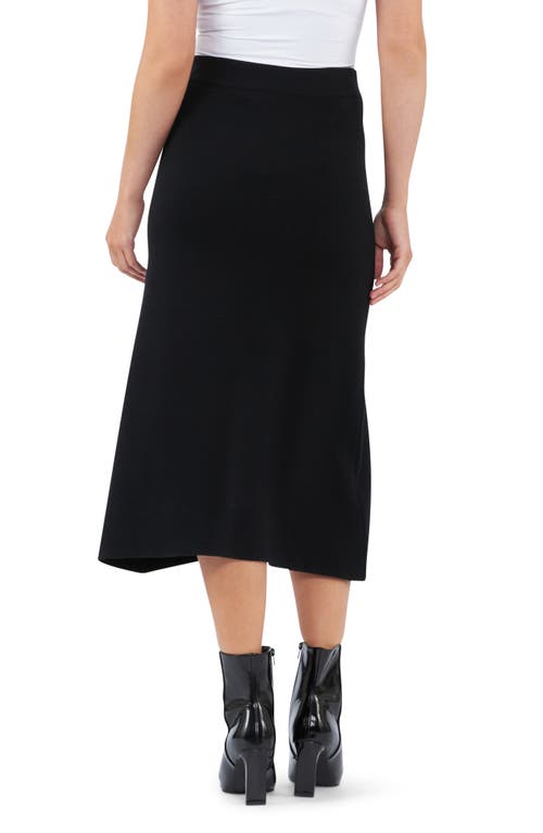 RIPE MATERNITY RIPE MATERNITY KNIT MIDI A-LINE MATERNITY SKIRT