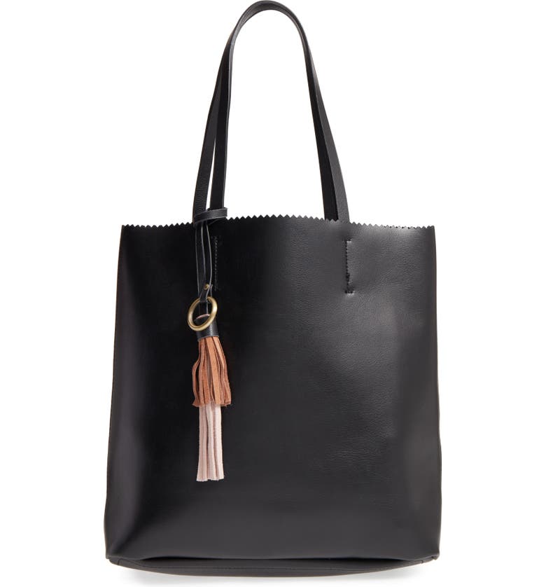 Shiraleah Tate Tassel Faux Leather Tote | Nordstrom