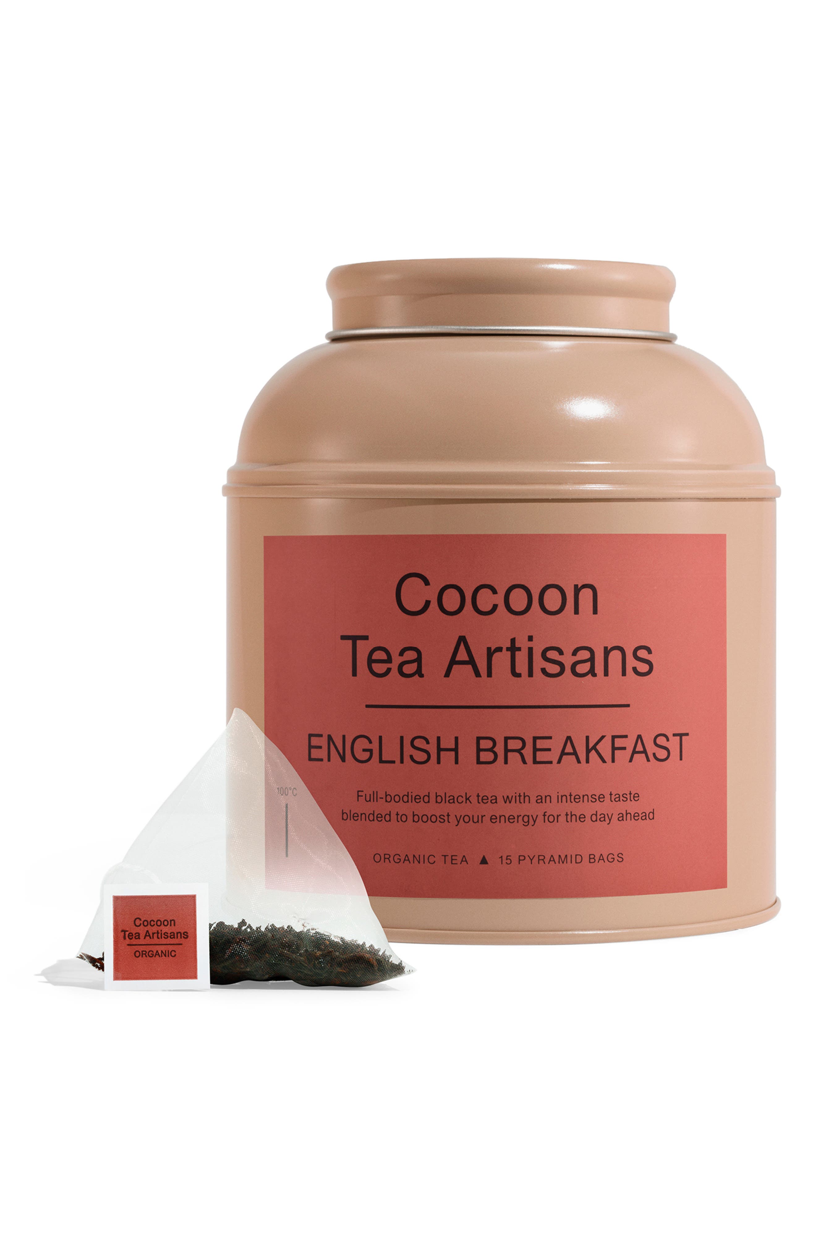 UPC 021000000067 product image for Cocoon Tea Artisans Organic English Breakfast Tea Big Tea Caddy | upcitemdb.com
