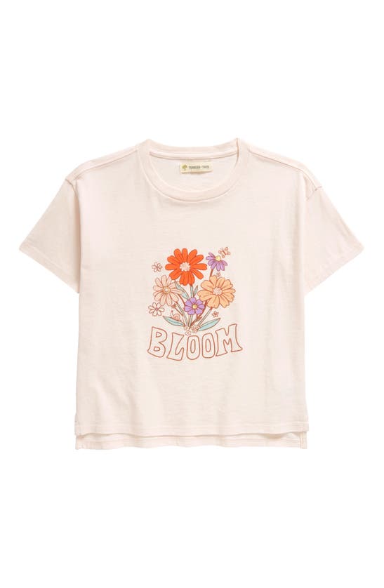 Shop Tucker + Tate Kids' Cotton Graphic T-shirt In Pink Rosewater Bloom Floral