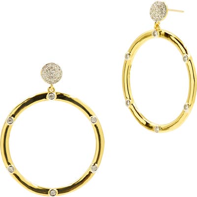 Freida Rothman Radiance Hoop Earrings