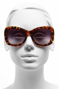 Elie Tahari 57mm Butterfly Sunglasses | Nordstrom