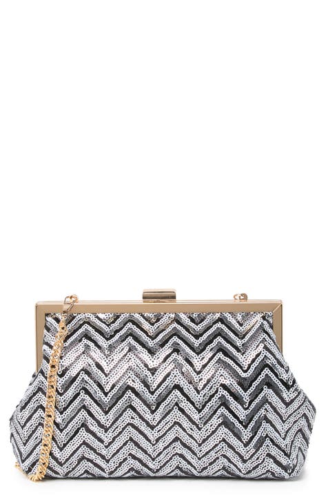 nordstrom rack black clutch