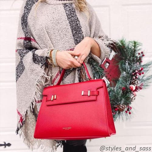 Teddy Blake Ava Gold 14" In Red