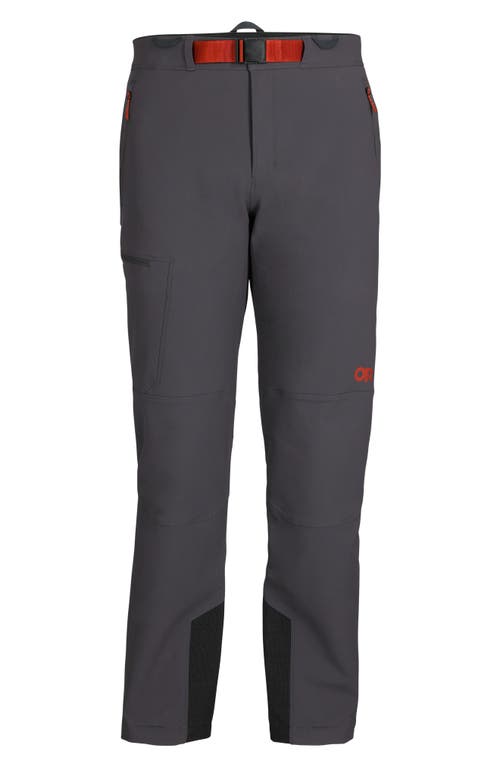 Shop Outdoor Research Cirque Iii Weather Resistant Performance Pants In Storm