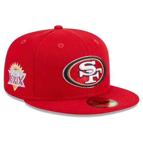 San Francisco 49ers New Era Chrome Color Dim 59FIFTY Fitted Hat - Cream