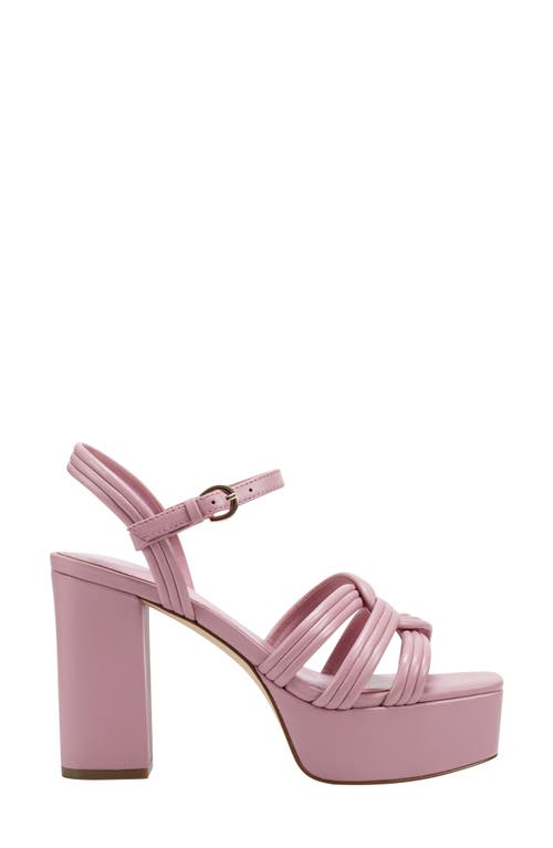 Marc Fisher Ltd Cairo Platform Sandal In Light Pink