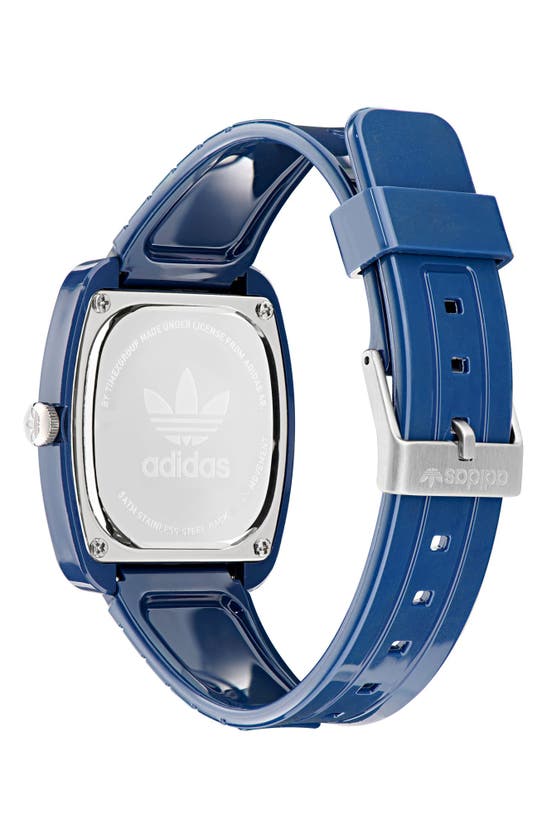 Shop Adidas Originals Ao Bracelet Watch In Blue